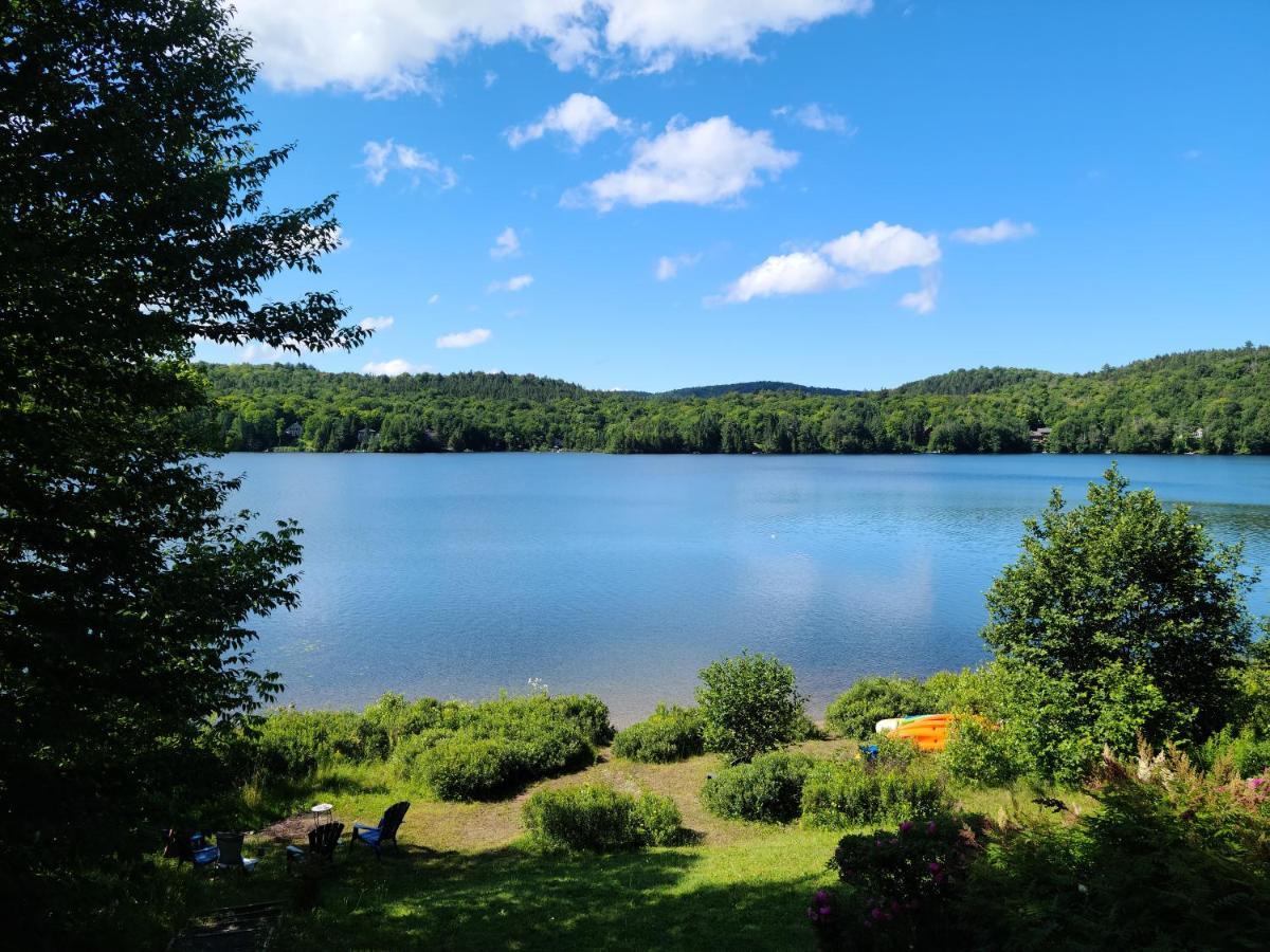 Le Lodge Du Lac Saint-Faustin Exterior foto