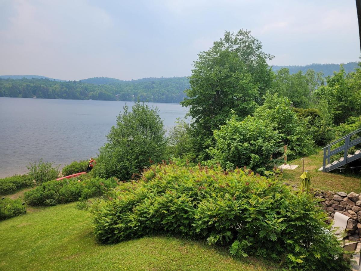 Le Lodge Du Lac Saint-Faustin Exterior foto